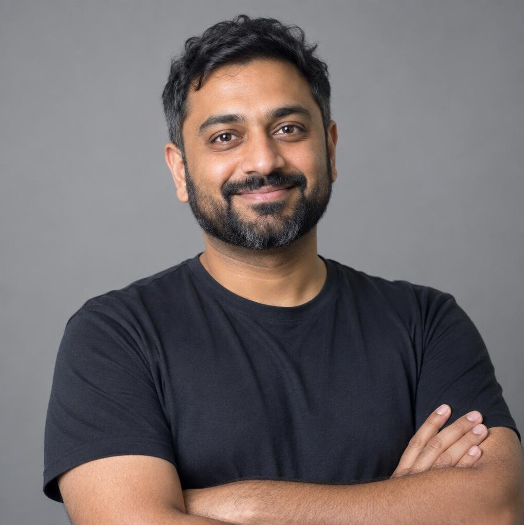 Studio portrait of a male camera operations lead